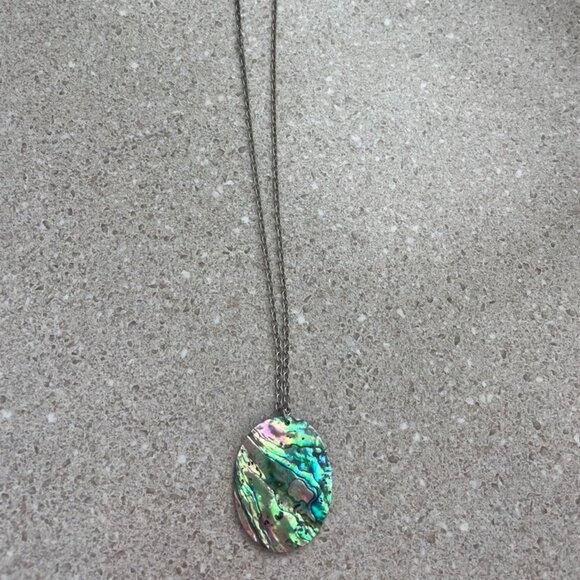 Abalone Shell Necklace - Picture 2 of 2
